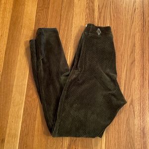 ROMFH Breeches size 1 (26) Olive Green Corduroy